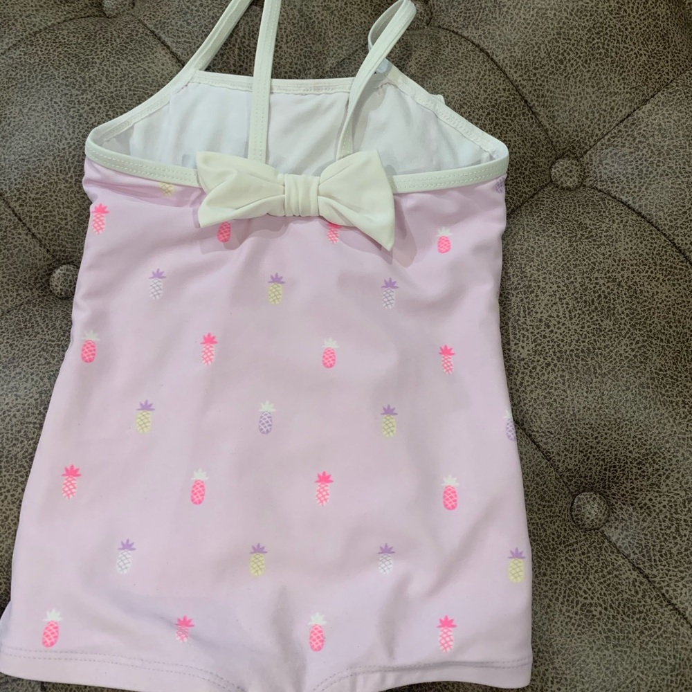 Janie and Jack one piece swim suit pineapples